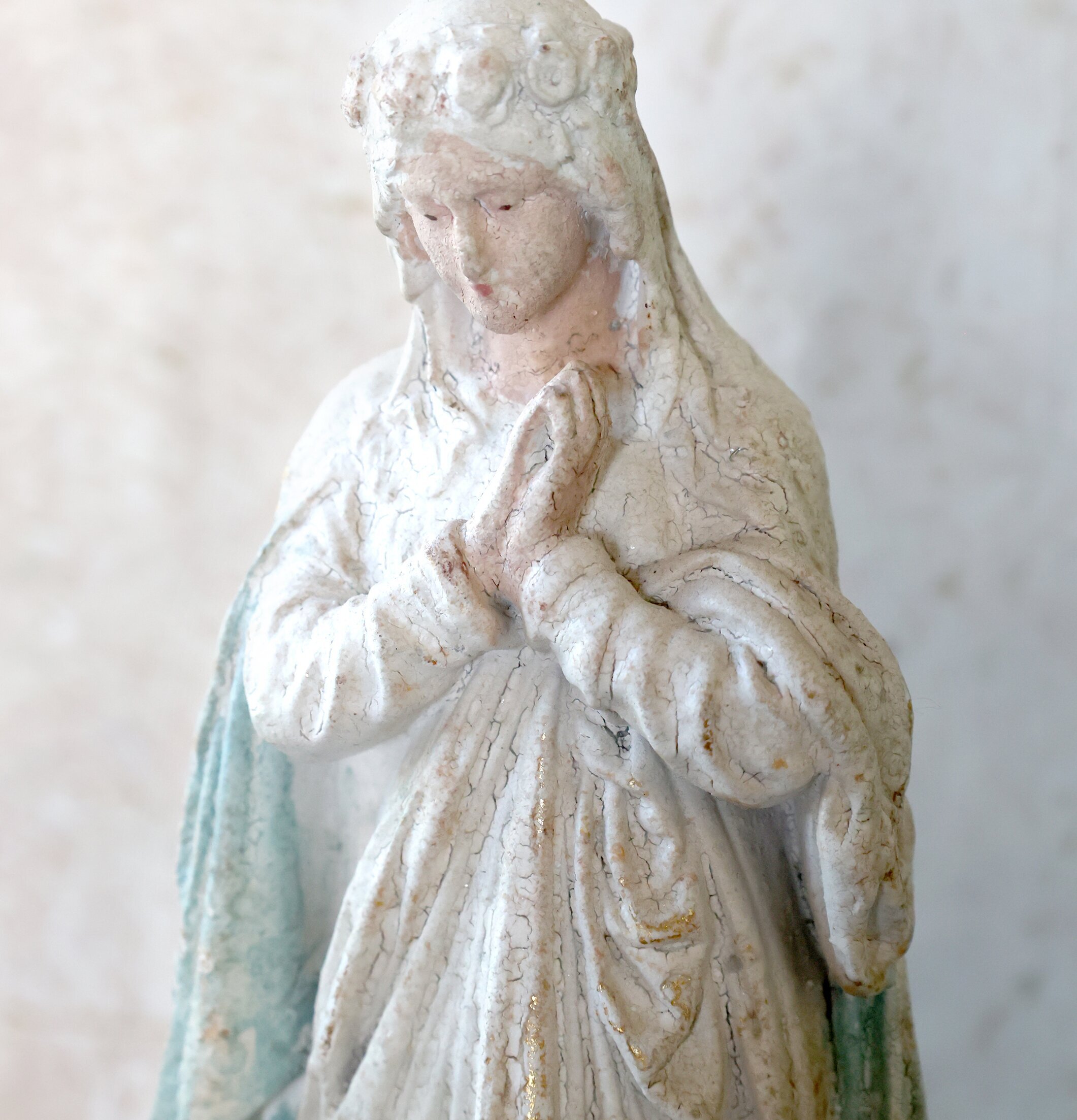 Staty Madonna Opal Chic Antique Statyer, statyetter, figuriner för inomhusbruk eller altaner Ballerinor Övrig prydnad/dekoration inredning