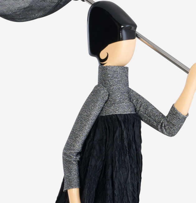 Bild av unik bordslampa som konstverk och inredning