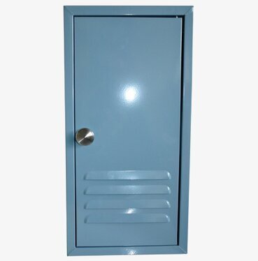 Nyckelskåp Grå från Waterquest med ventilationsöppningar