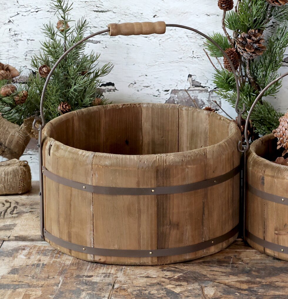 Träspann Ø28cm Chic Antique Övrig prydnad/dekoration för inredning innemiljö