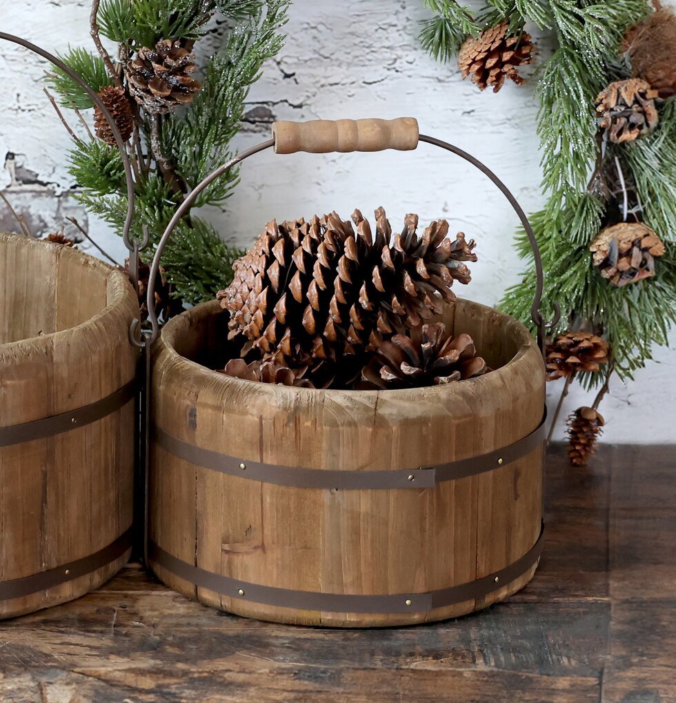 Träspann Ø23cm Chic Antique Övrig prydnad/dekoration för inredning innemiljö