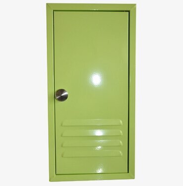 Nyckelskåp Lime från Waterquest med limegrön färg och krokar