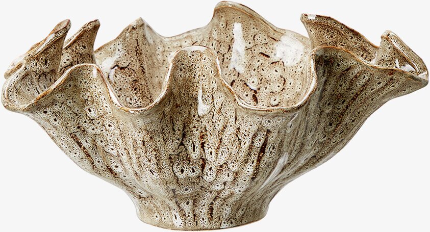 Skål Brunmelerad Ø23cm Wikholm Form Skålar att äta ur tilltugg Såskannor/Vispskål servering Matlådor Förvaring av lunch/mat