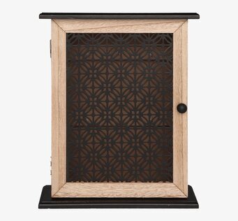 Bild av ett stilrent och funktionellt nyckelskåp för hemmet