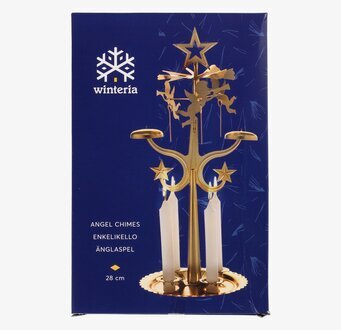 Bild av mässingsänglaspel i harmonisk och tidlös design