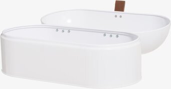 Bild av elegant och funktionell brödbox i vit design