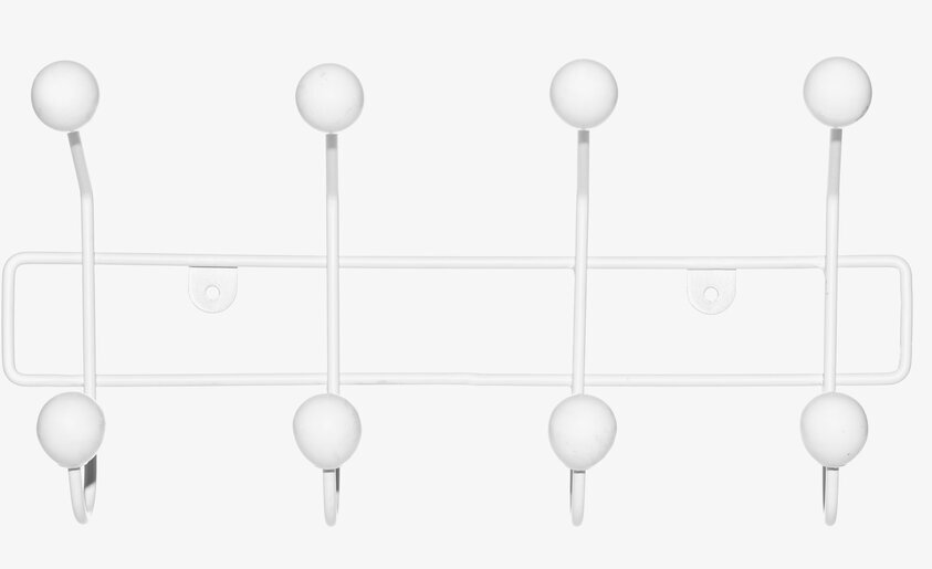 Vägghängare Point Vit 4Living Knoppar Väggknoppar Klädhängare