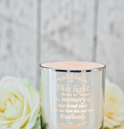 Light - Majas Cottage ljuslykta från Majas Cottage med rosor