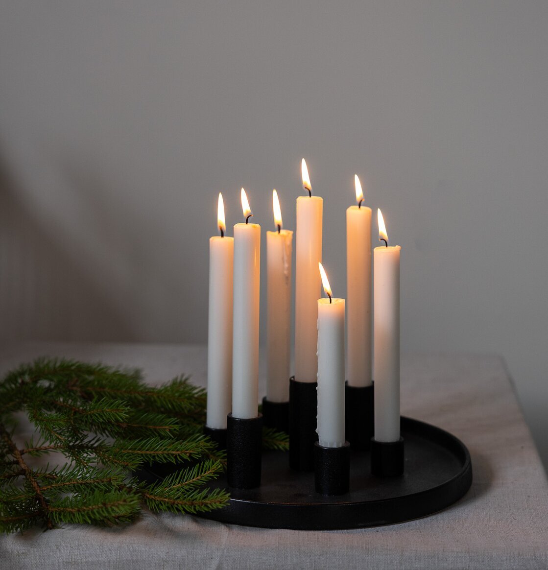 Ljusfat Lingsberg Svart Storefactory Ljusstakar Adventsstakar Ljushållare Ljushyllor