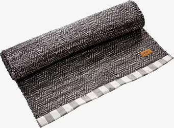 Matta ERNST Grå från Ernst med geometriskt vävmönster