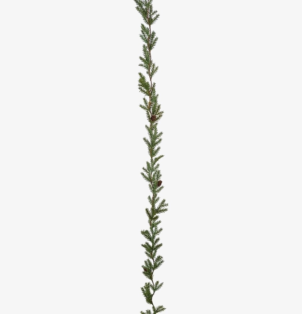 Grangirlang Med Kottar Mr Plant Konstväxter Konstblommor Plastväxter Plastblommor