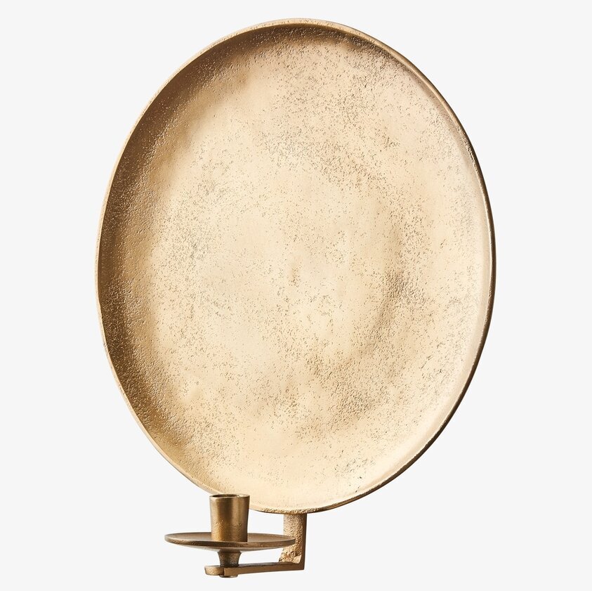 Väggljushållare M Carter Mässing Affari Ljusstakar Adventsstakar Ljushållare Ljushyllor