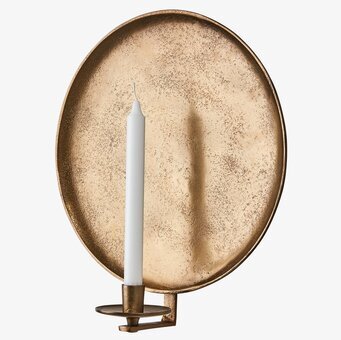 Bild av mässingsväggljushållare med tidlös design