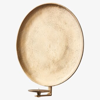 Bild av elegant väggljushållare i mässing för hemmet