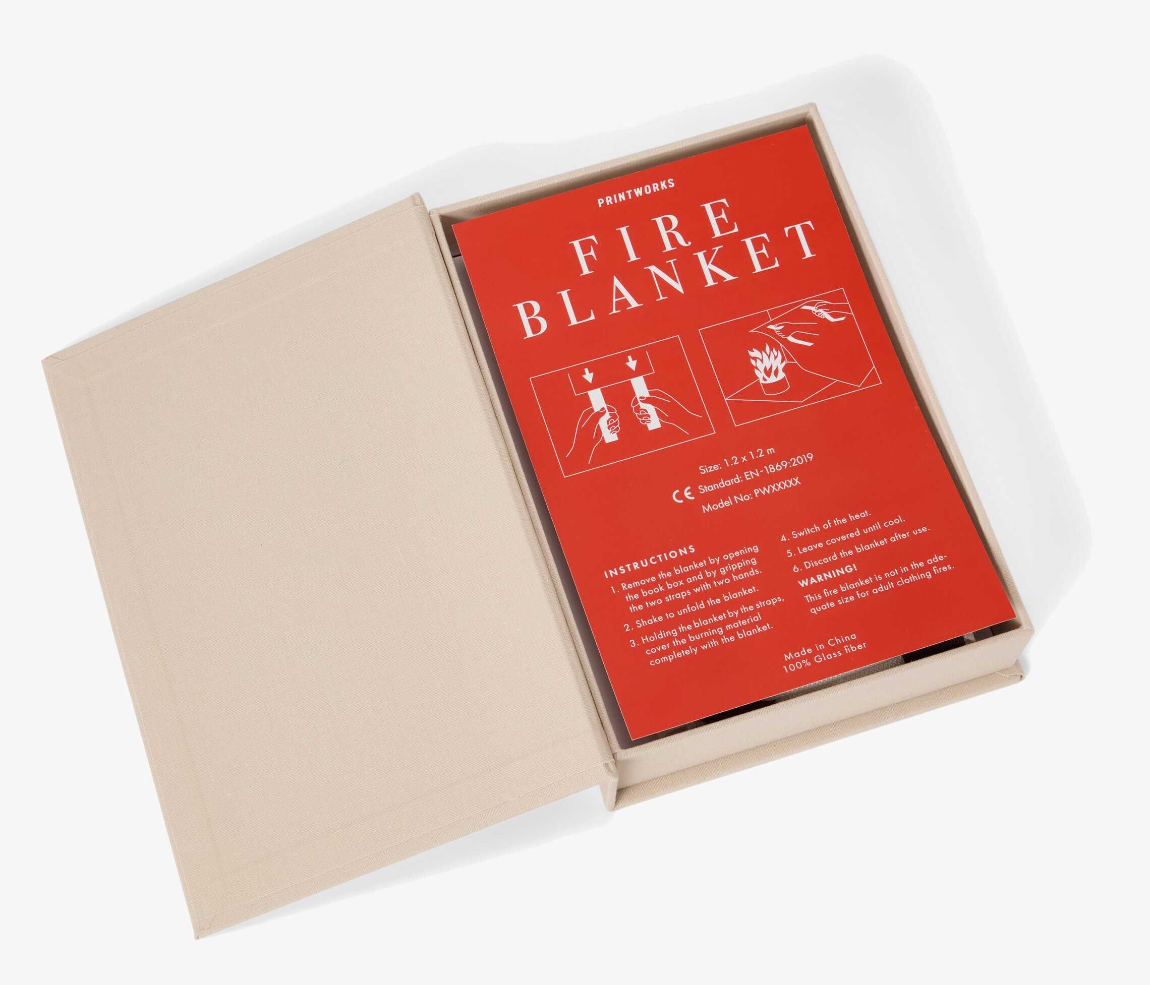 Brandfilt Beige Printworks