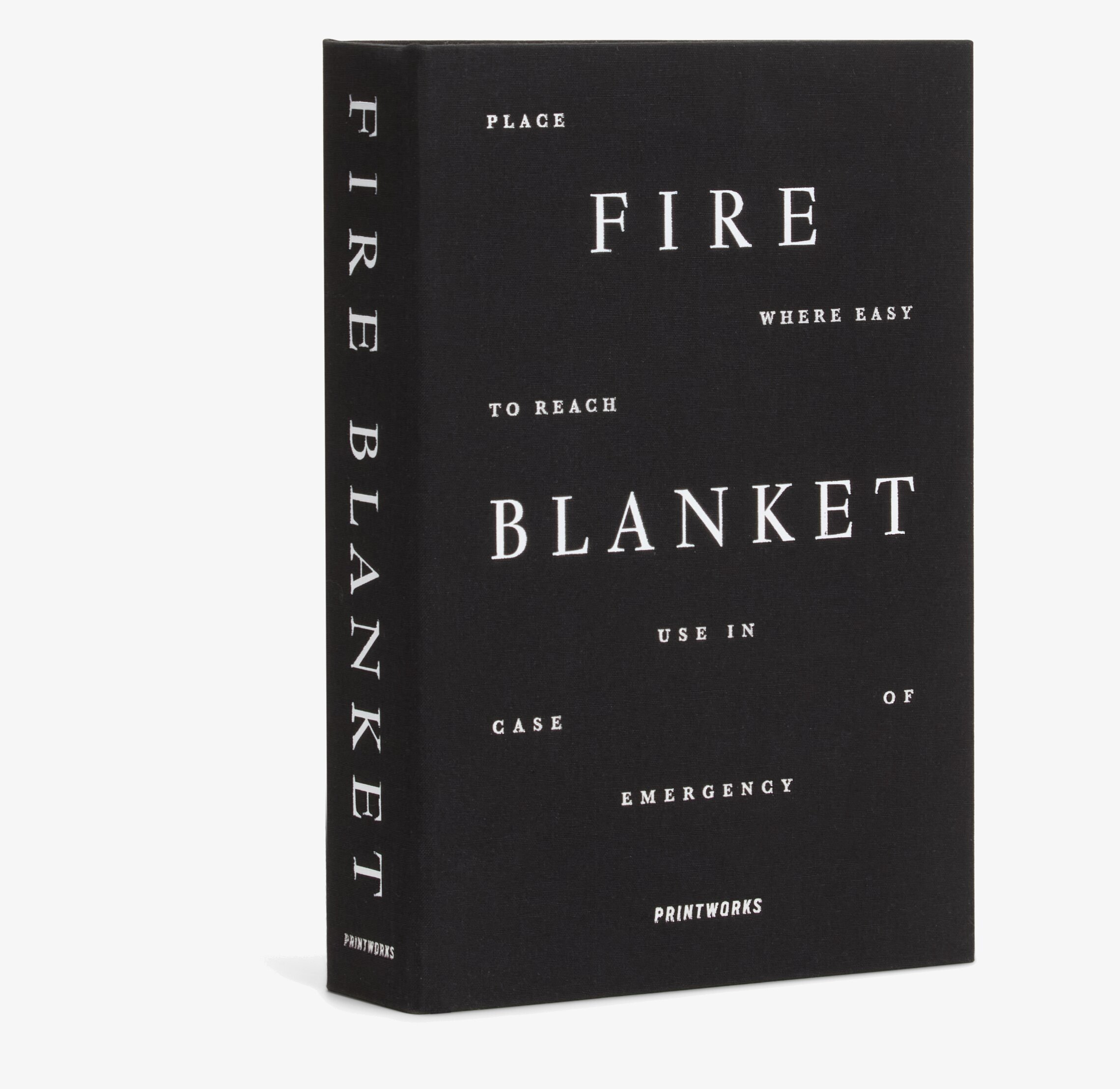 Brandfilt Svart Printworks