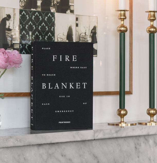 Brandfilt Svart Printworks