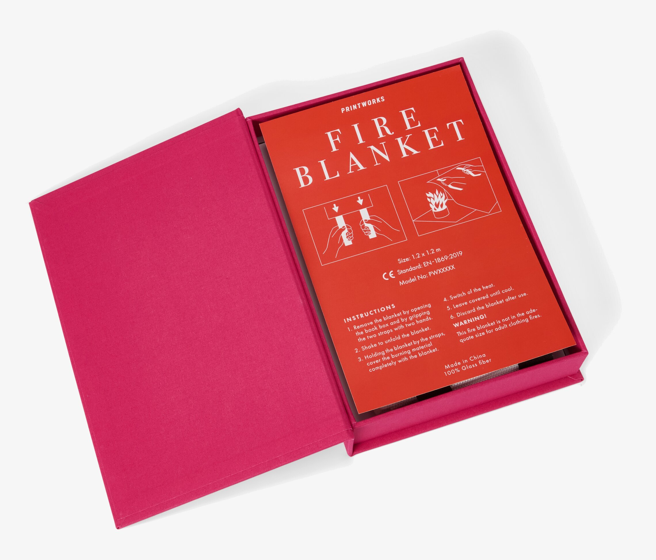 Brandfilt Cerise Printworks