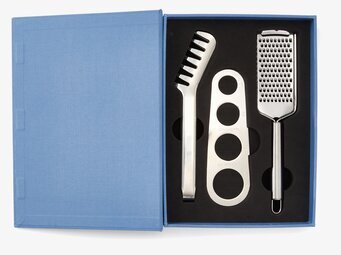 Bild av stilrena köksredskap i elegant förpackning