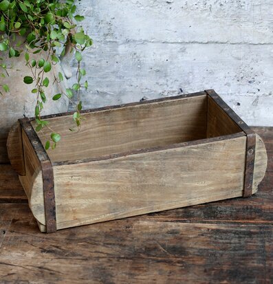 Murstensform Grimaud Chic Antique Förvaringslådor och korgar Boxar Förvaringsboxar Porslinsboxar Trälådor Smyckesboxar i porslin Förvaringsbrickor Murstensformar