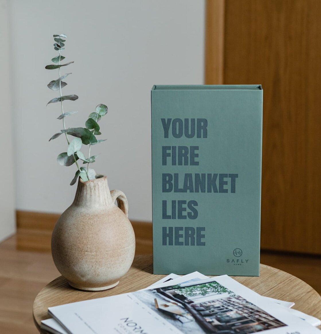 Brandfilt Safly Grön