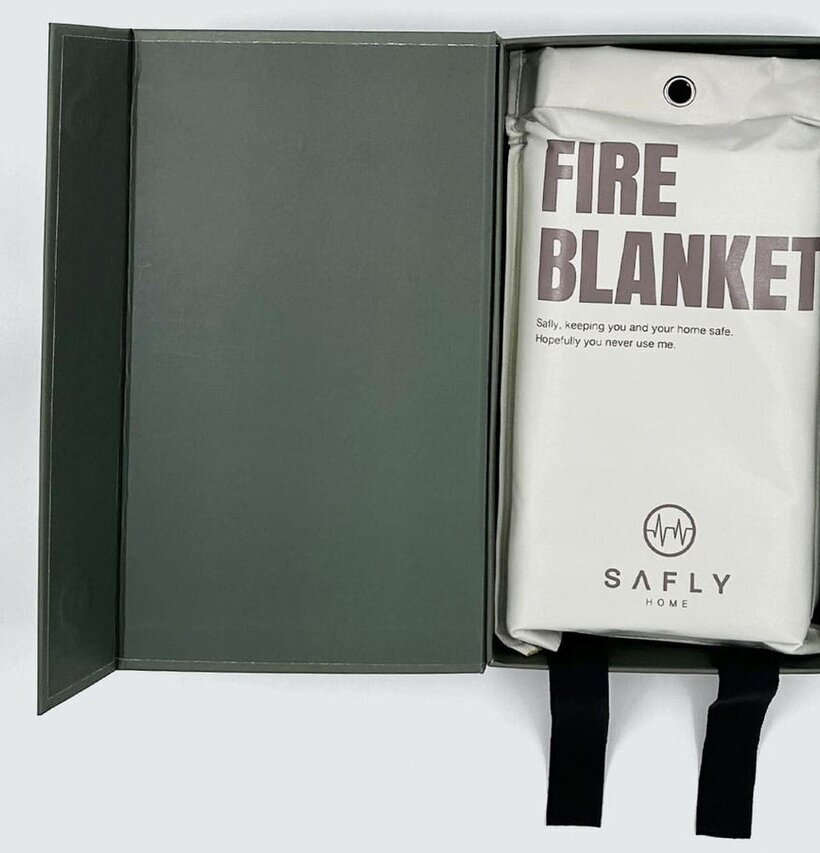 Brandfilt Safly Grön