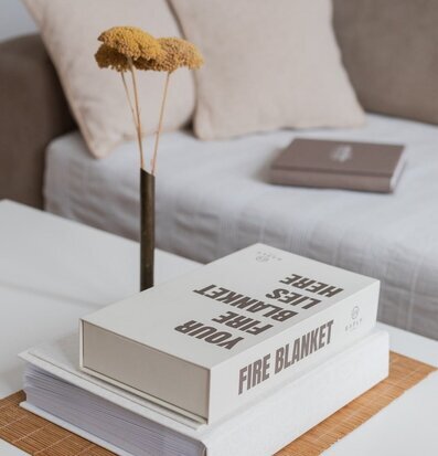 Bild av stilfull inredning med harmonisk och lugn atmosfär