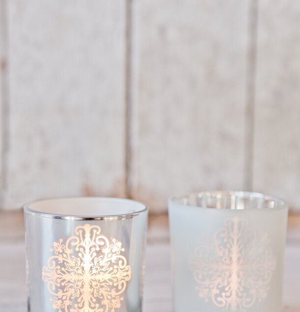 Dante 2 Ass - Majas Cottage två ljuslyktor i glas