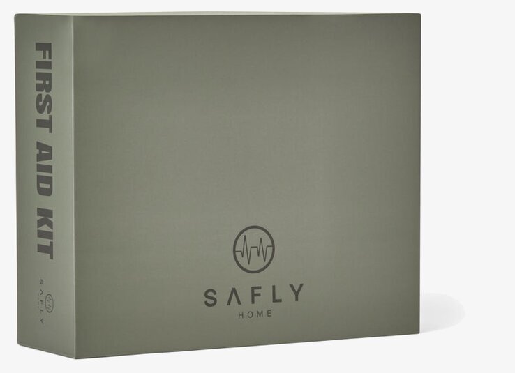 First Aid Kit Medium Grön Safly Förbandslådor Första hjälpen kit