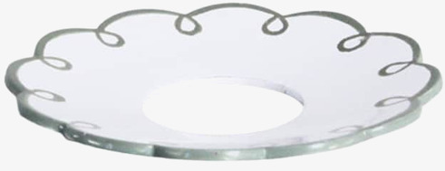 Ljusmanschett Saga Vit/Grön Strömshaga Övrig prydnad/dekoration för inredning innemiljö