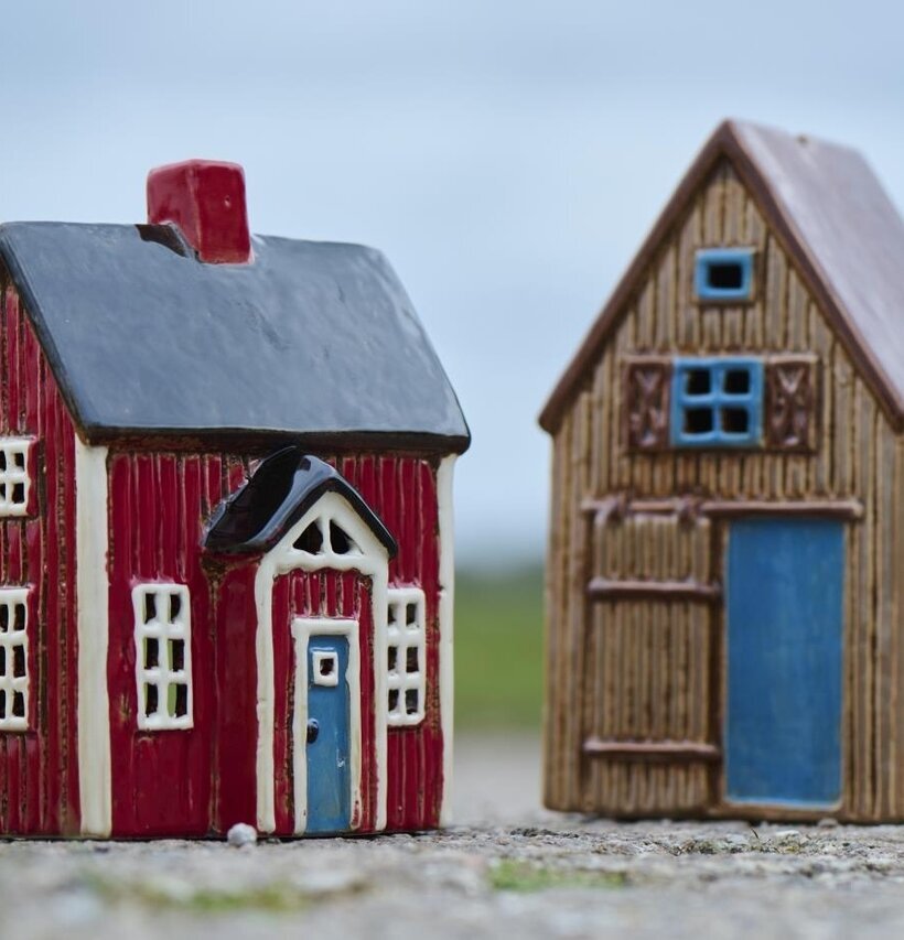 Ljuslykta Visby Röd Brun IB Laursen Lyktor Endless Light Ljuslyktor