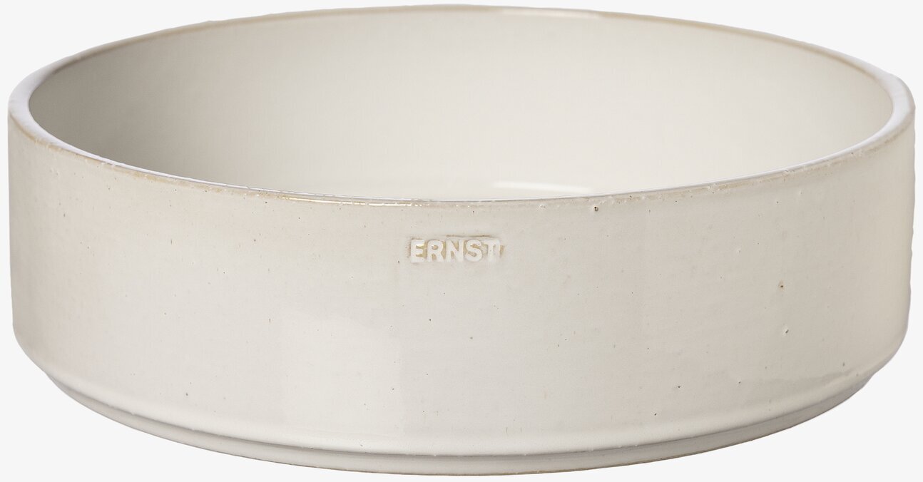 Ugns/serveringsform Naturvit Ø30cm Ernst Ugnsformar