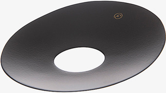 Bild av elegant svart ljusmanschett för modern inredning