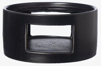 Bild av stilren glöggkanna med elegant svart värmare