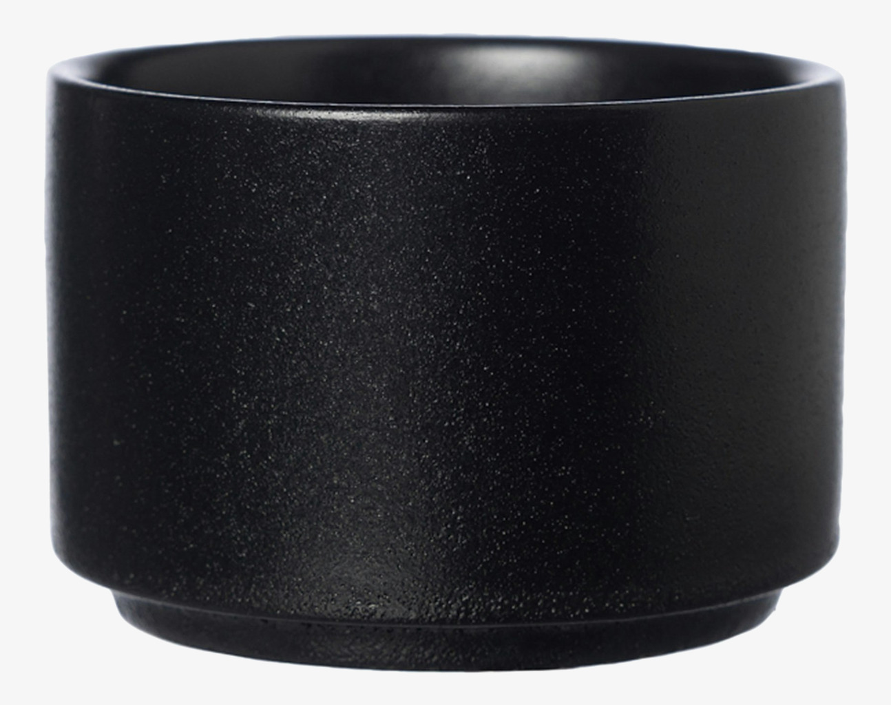 Bild av elegant glöggskål i svart med stilren design