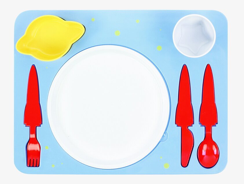 Space Dinner Set från Propaganda med rymdtema för barn