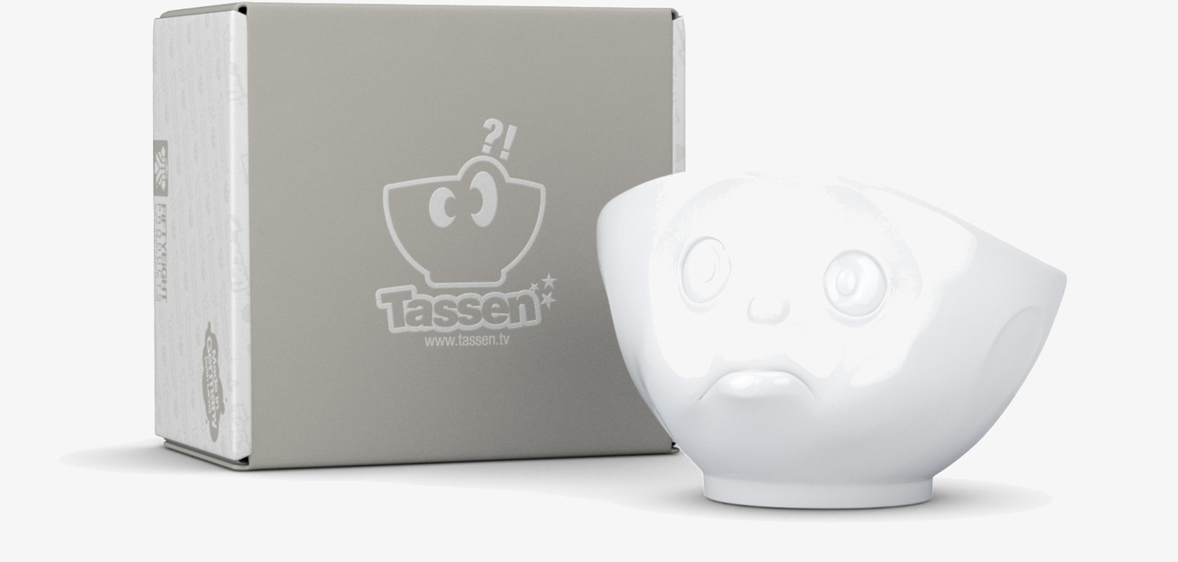 Bild av unik porslinsskål med känslofull design