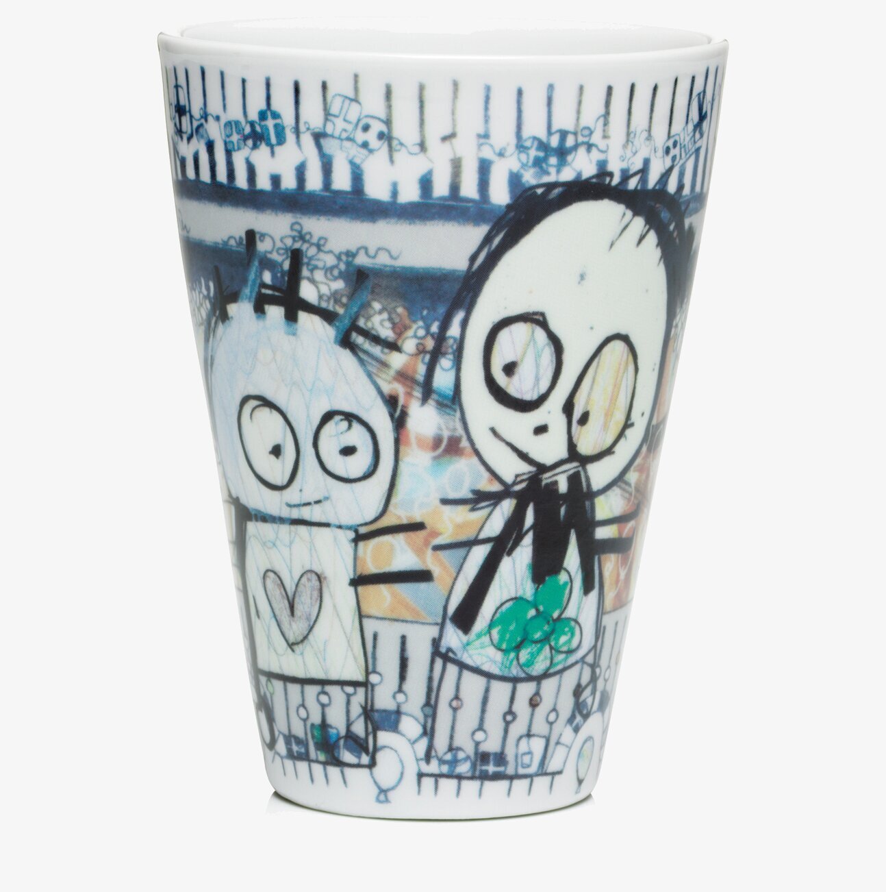 Termomugg Party 2-pack 30cl från Poul Pava med färgglad design