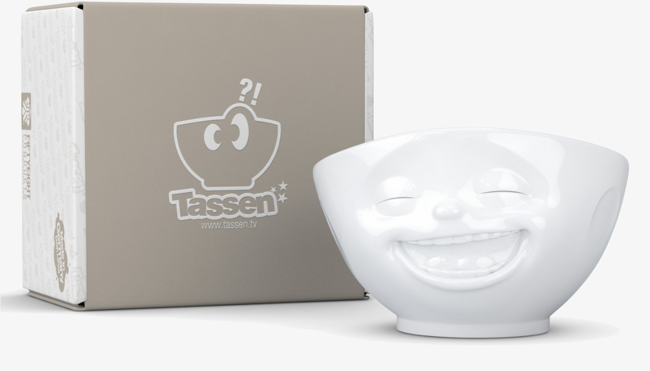 Porslinsskål - Skrattande Tassen Skålar att äta ur tilltugg Såskannor/Vispskål Skål servering Matlådor Förvaring av lunch/mat