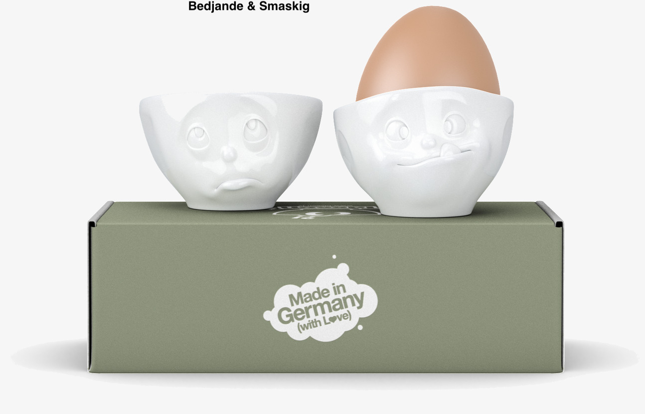 Äggkoppar 2-Pack Tassen