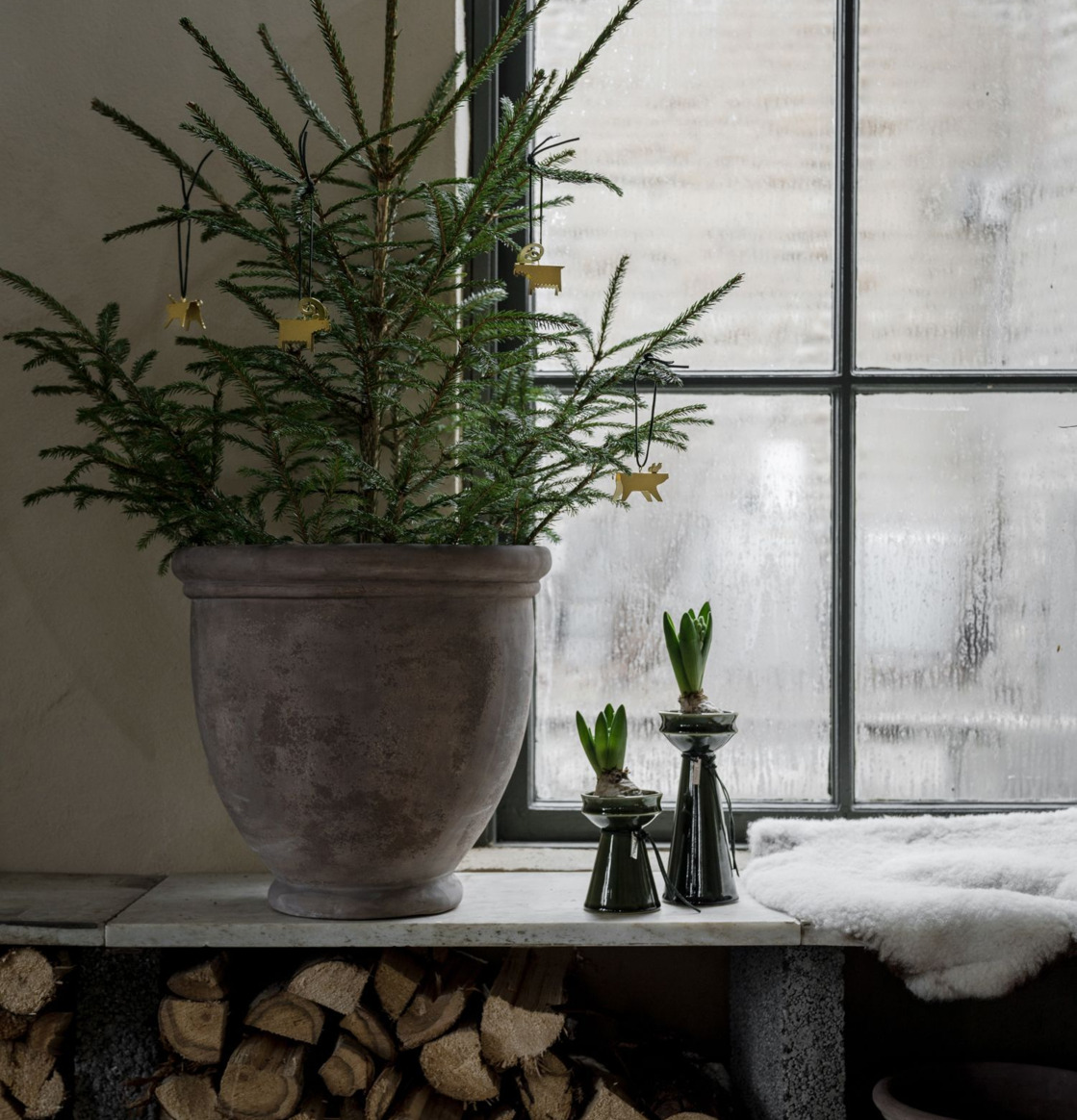 Lökvas Mörkgrön 20cm 16cm 12cm Ernst Övrig prydnad/dekoration för inredning innemiljö