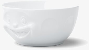 Bild av stor porslinsskål med uttrycksfull design