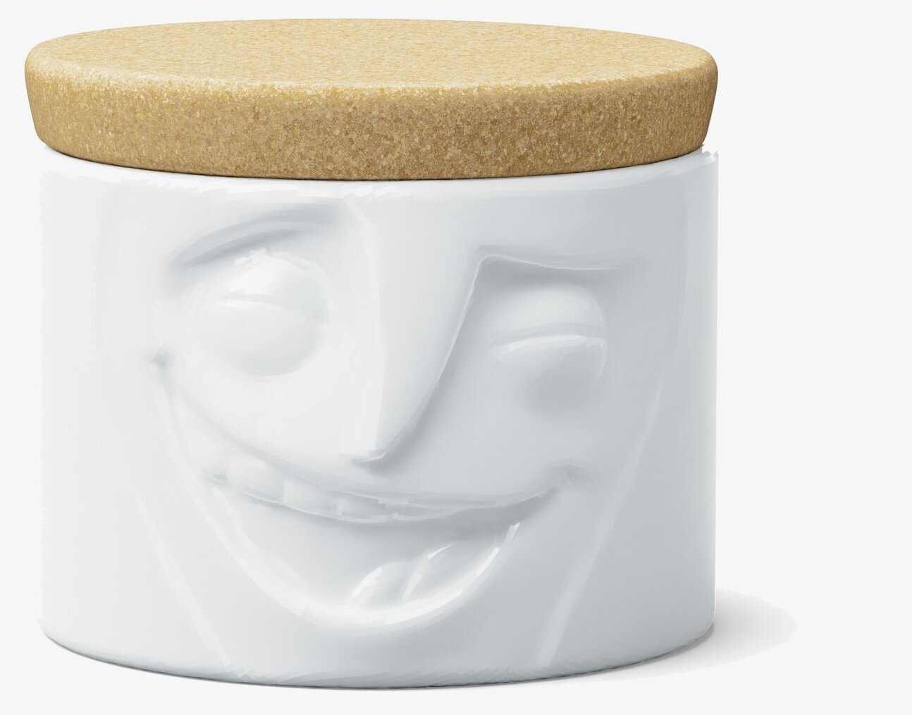 Porslinsburk - Glad Tassen Förvaringsburkar i stengods