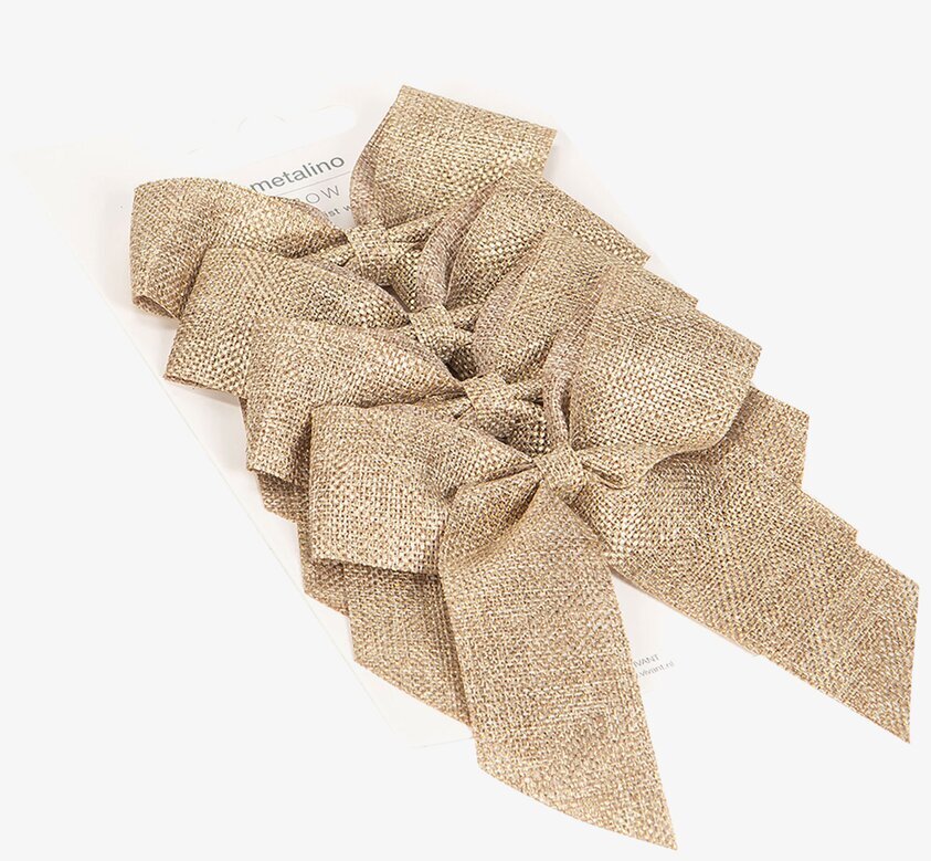 Rosett Metalino Guld A Lot Decoration Övrig prydnad/dekoration för inredning innemiljö