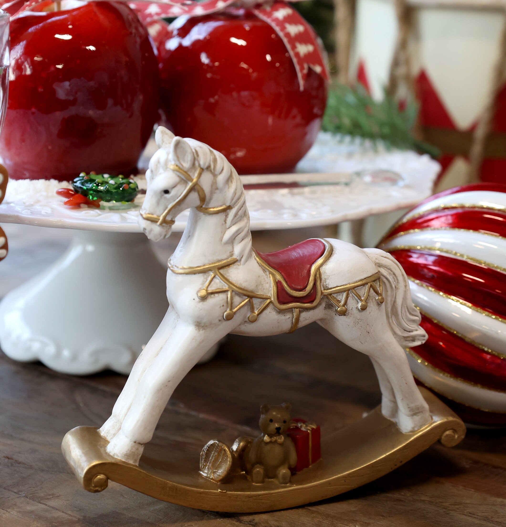 Gunghäst Vintage Chic Antique Övrig prydnad/dekoration för inredning innemiljö