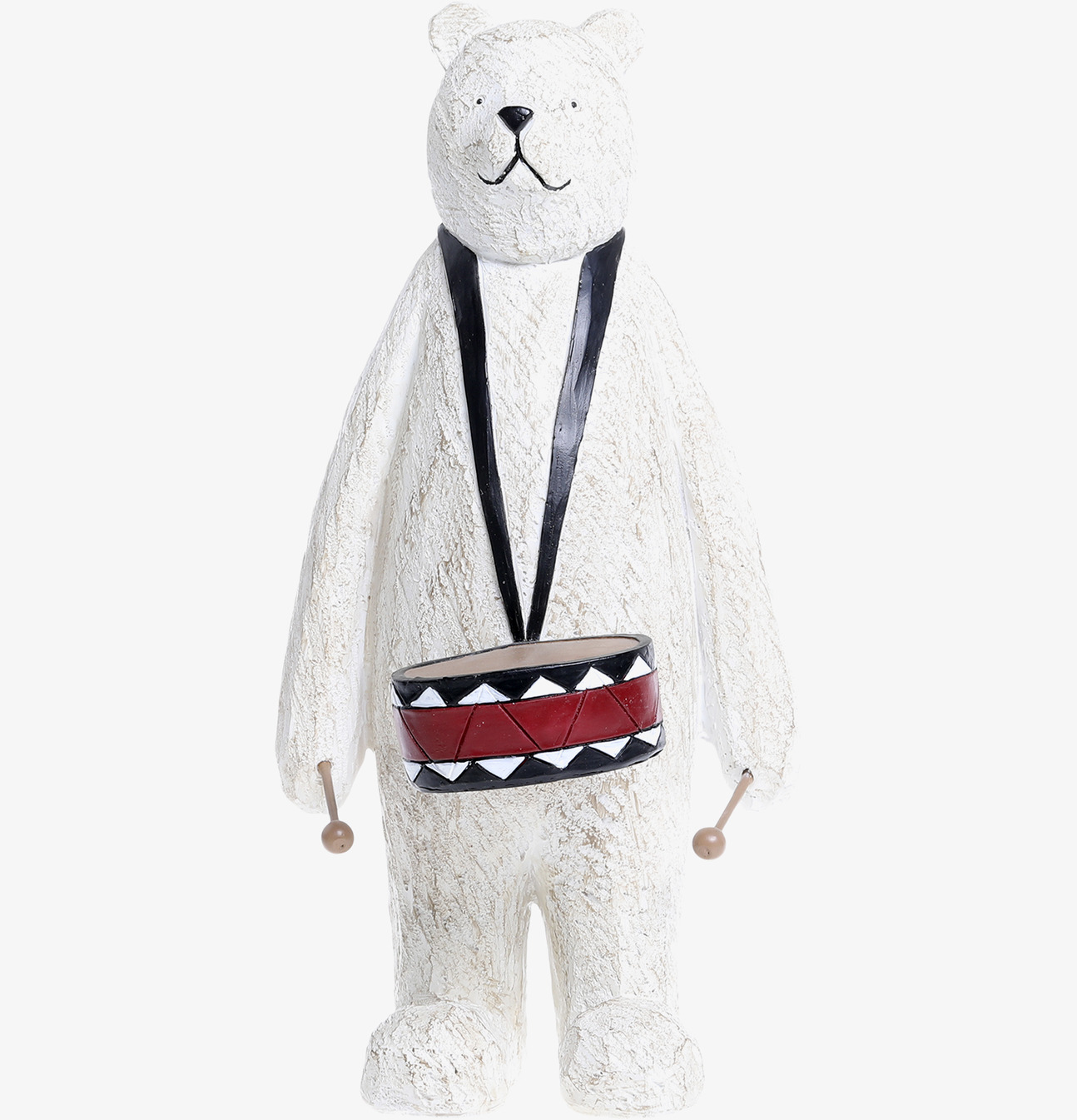 Björn Med Trumma Chic Antique Övrig prydnad/dekoration för inredning innemiljö