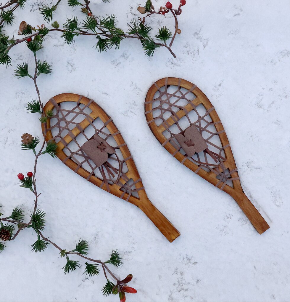 Snöskor Vintage Chic Antique Övrig prydnad/dekoration för inredning innemiljö