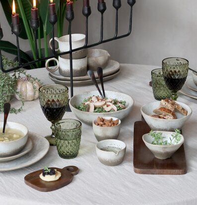 Skål Valence Valnöt Chic Antique Skålar att äta ur tilltugg Såskannor/Vispskål servering Matlådor Förvaring av lunch/mat