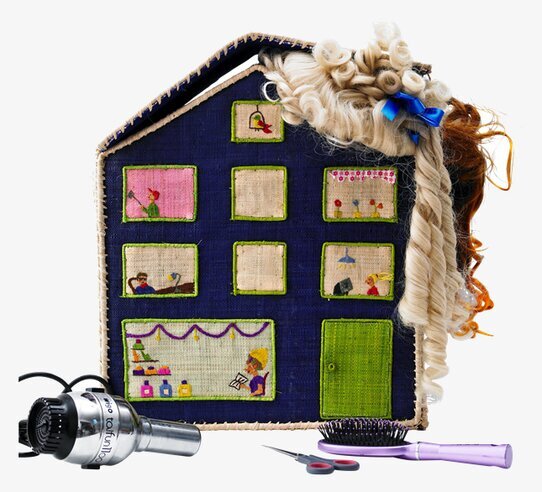 Förvaringshus Highrise City från Rice med färgglad design