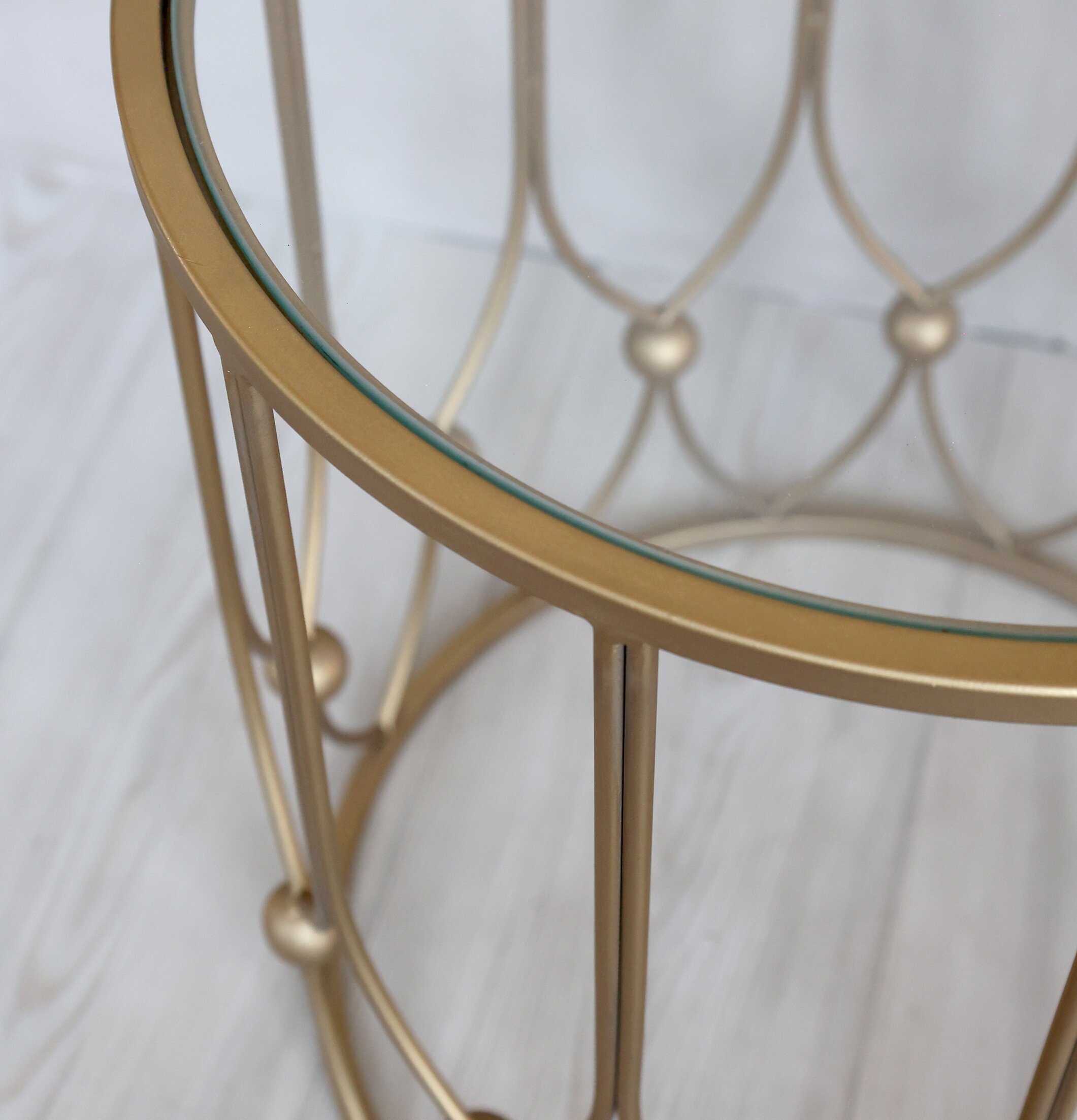 Sidobord Med Glasskiva Chic Antique Sideboards